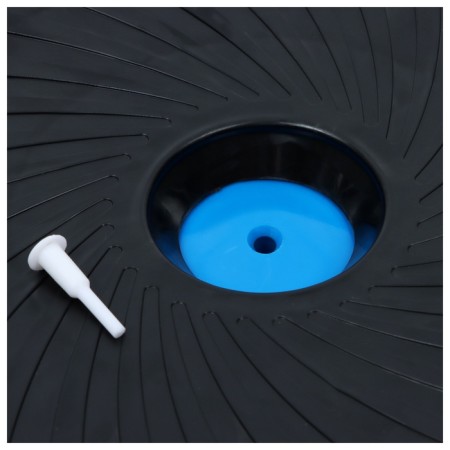 Half -sphere BOSU gymnastic onlytop, massage, with a pump, 46x20 cm, blue color is blue-9