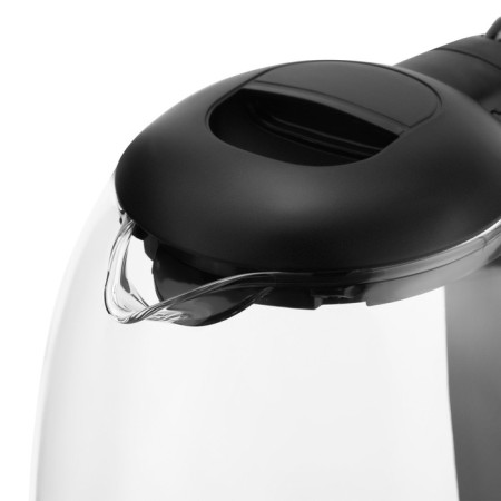 Electric kettle Maxwell MW-1091, glass, 1.7 l, 2200 watts, black-1