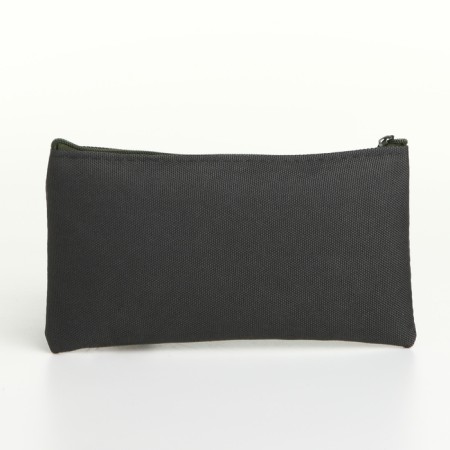 Cosmetic bag with lightning, khaki color-1