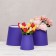A set of boxes 3 in 1 reverse cone "violet", purple without covers 20*19.5*24-10.5*15*14.5