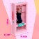Fashionable hinge doll "Lola" in a dress, mix