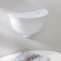 Kashpo wall "Angara", 2.6 l, white color