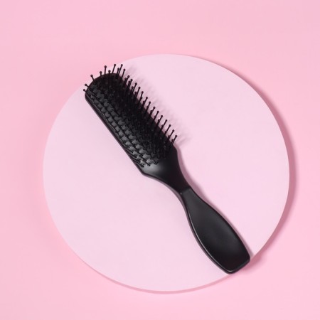 Massage comb, 3.5 × 16.5 cm, black color-1
