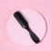 Massage comb, 3.5 × 16.5 cm, black color