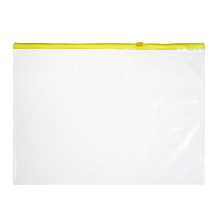 Set folder-convert on the zipper format A4, 120 md, 2 pieces, 2 colors, transparent, with zipper 33 x 23.7 cm-1