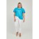 Female blouse, size 52, turquoise color