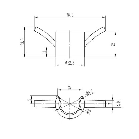ESKO BSH01 washcloth, diameter 22 mm-1