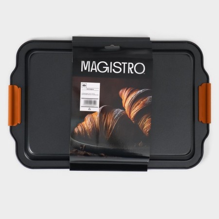 Battering for baking Magistro French Bakery, 41.5 × 26.5 × 5 cm, anti -stick coating-7
