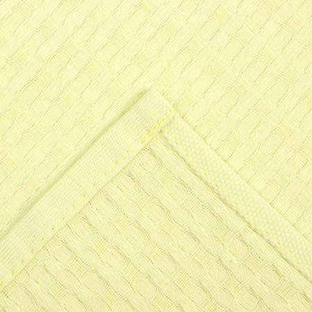 Towel "Dolyana" yellow color 35x60 cm, 100% cotton, large waffle 220 g/m2-3