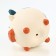 Fresh toy for dogs from Latex "Cow-Smach", 8 cm, white