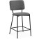 Bar REPARO Metal/Builder Fabric, black/gray 48x48x94 cm
