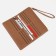 Women's wallet on magnets, beige color