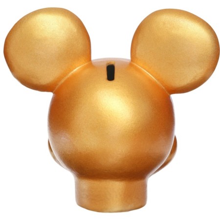 Mickey Mickey Mouse, Gypsum, 16x14x13 cm, Golden, Disney-2