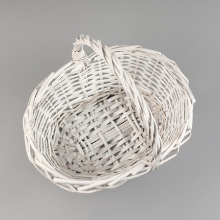 Wicker basket, 43x34x15/38 cm, vine-2