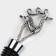 Magistro Deer bottle traffic jam, silver color