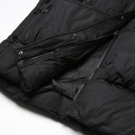 Women's winter jacket, black color, size 46-4