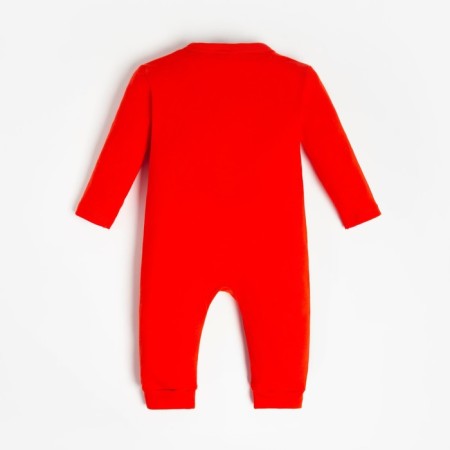 Combineson crumb I "Happy Winter", height 68-74 cm, red-5