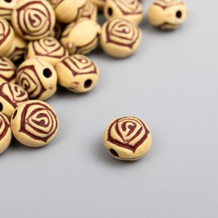 A set of beads for creativity plastic "Rose under the tree" 20 g mix 0.8x0.8x0.8 cm