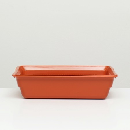 Deep toilet with a mesh of 36 x 25 x 9 cm, brown-3