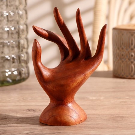 AMALIA Ring stand 8x8x18 cm-2