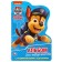 Developing coloring "Puppy Patrol" with cutting in the form of a character, small format