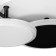 Luer with PDD "Ringo" 3XLED 50W 3000-6000K Black 45x40x7 cm Bayerlux