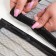 Antimoscate grid for doors, 90 × 210 cm, on magnets, black color