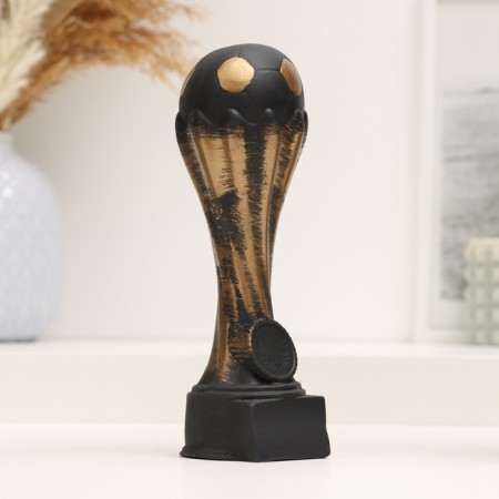 Bronze Football Cup, 8x7x19cm-1