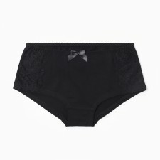 Cowards women's shorts, black color, size 46