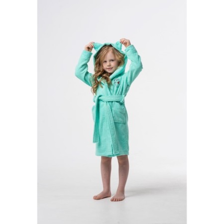 Terry dressing gown, “pussy”, height 122 cm, menthol color-4