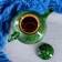 Rishtan ceramics "Patterns", 1000 ml, green