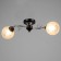 Avtal chandelier 2he27 40W black-chromium 53x20x23 cm Bayerlux