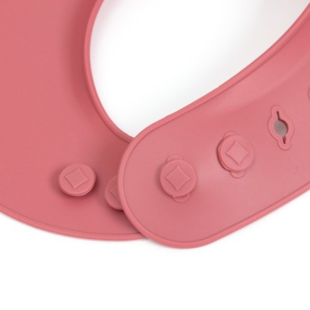 Badion for feeding children, silicone, Mum & Baby, 23x4x29, cherry-3