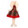 Soft toy "Zazyusha in a dress", species mix