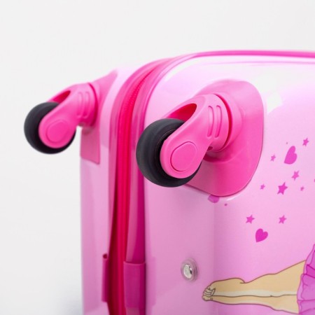 Baby suitcase 27 l (XS), lightning department, pink color-4
