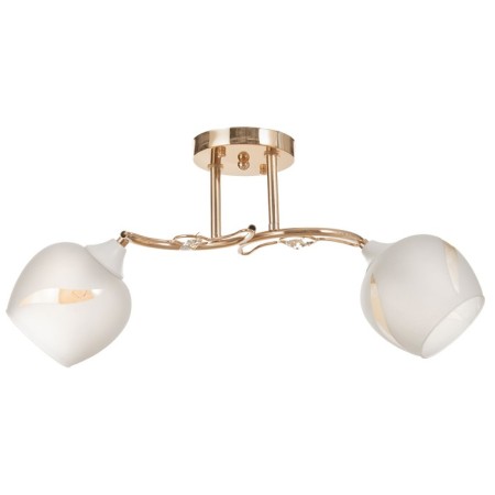 Ceiling chandelier Nicole 2he27 40W gold