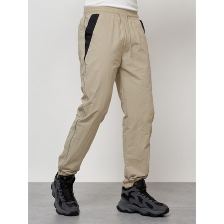 Sports suit men's, size 56, beige color-1