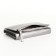 Women's wallet on magnets, silver color