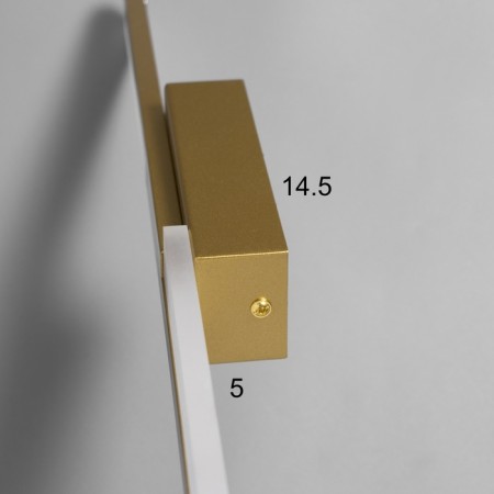 Bra "bar" Led 3000k gold 60x5x5cm-4