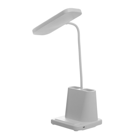 A tabletop lamp with a stand for the phone and pens, 2 compartments, 5W Led USB 2700-6500K-14