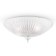 Ceiling light MayToni C809CL-04CH, 4XE14, 60W, 40x40x18 cm, chromium color