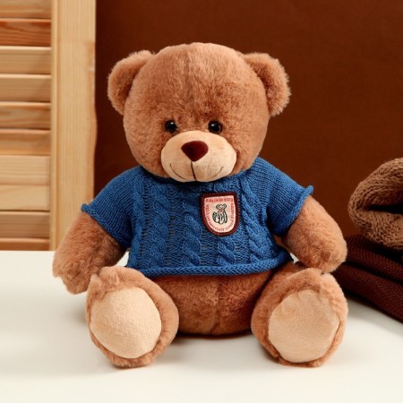 Soft toy "Bear" in a sweater, 25 cm, color mix-1