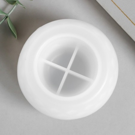 Mold Silicon "Expanded Ball with circles" 8.3x8.3x8.3 cm-1