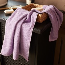 Terry towel economy and I 50*90 cm, col. purple, 100% cotton, 320 g/m2