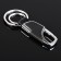 Cartage keychain, clamp, two rings, chrome