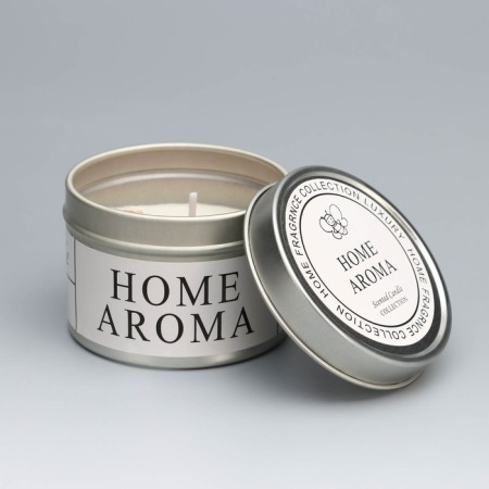 Aromatic candle "Home Aroma", flower-1