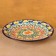 Plant of Rishtan ceramics "Patterns", 28 cm, blue