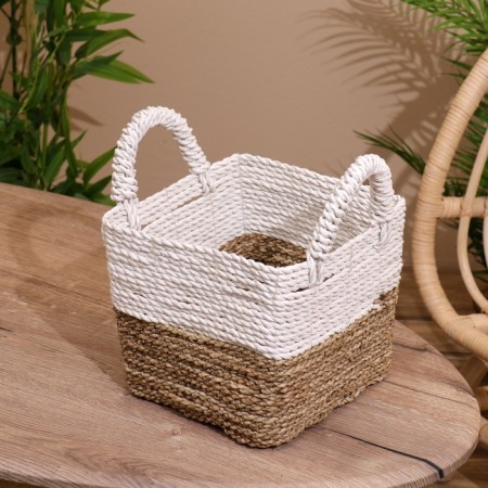 Wicker basket 20x20x25 cm-1