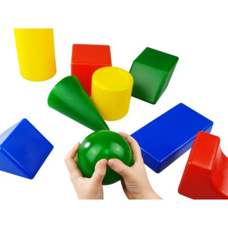 Set of cubes "Construction", 9 elements-7