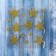 Stick on glass "Golden Starks" (set 15 pcs) 18.5x18.5 cm